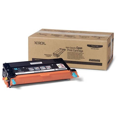 Toner alta capacità Xerox ciano  113R00723